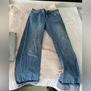 H&M jeans medium wash high waisted women’s